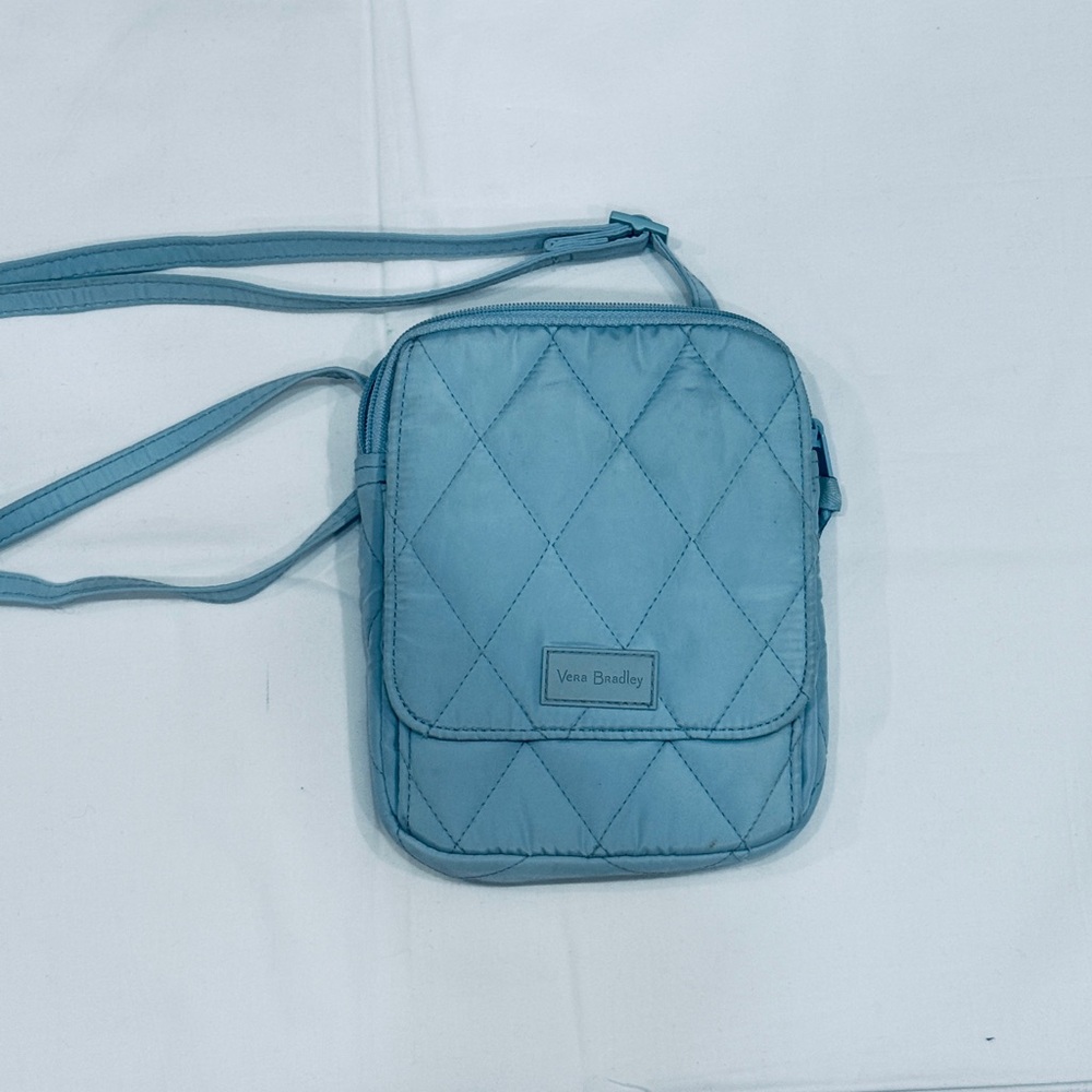 Vera Bradley Blue Quilted Crossbody Bag